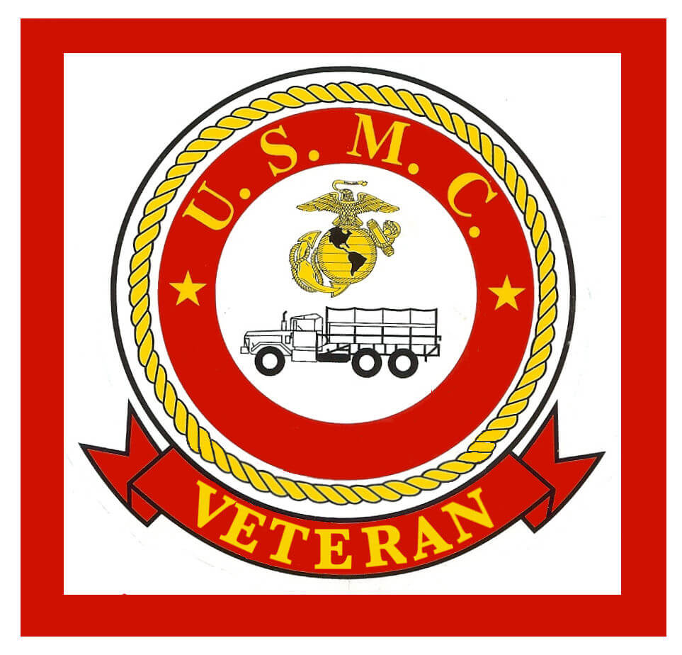 (image for) United States Marine veteran Sticker